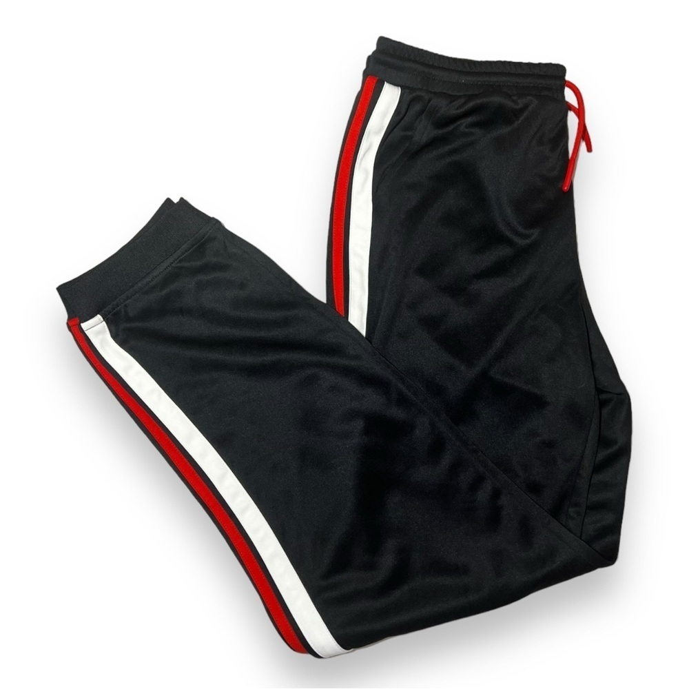 Art Class Boy’s Side Stripe Joggers Black Size XL